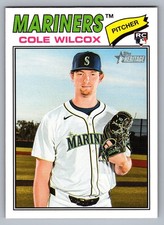 Cole Wilcox 2026 Topps Heritage 155 NM