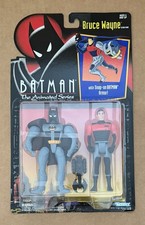 Vintage 1992 Batman The Animated Series Bruce Wayne Action Figure NIP Kenner