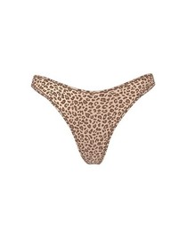 Victoria's Secret PINK - M High-Leg Cotton Thong Panty - Leopard Cheetah Medium