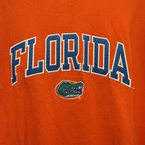 Florida Gators Long Sleeve Striped Orange Blue Shirt Mens XL NWT - Picture 2 of 8