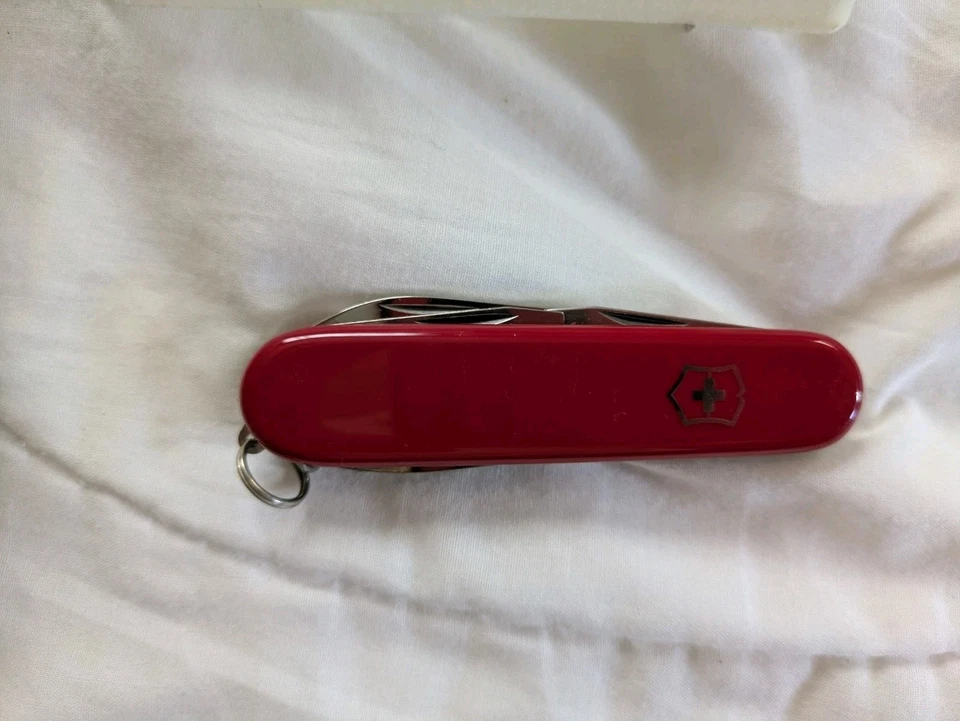 Navaja suiza Victorinox vintage oficial caja suiza feria de oficiales suizos Foto 3 de 4