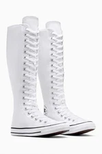 New NIB Converse Women Chuck Taylor All Star XXHi Knee High White Sneakers