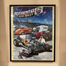 - Hot Rod Racing - 500pc Jigsaw Puzzle In Professional Frame 20.5x16.5
