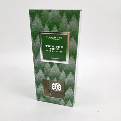 HomeWorx by Slatkin + Co. Trim the Tree Reed Diffuser
