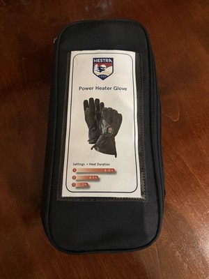 Hestra Power Heater Gauntlet Gloves Size 11, Unisex Adult Black Good condition
