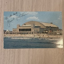 FRANK SINATRA AUTOGRAPH SIGNED POSTCARD 1950s Atlantic City Convention