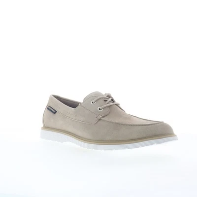 Rockport Hartley chaussures bateau pour hommes en suede gris 42.5 - Photo 1/4