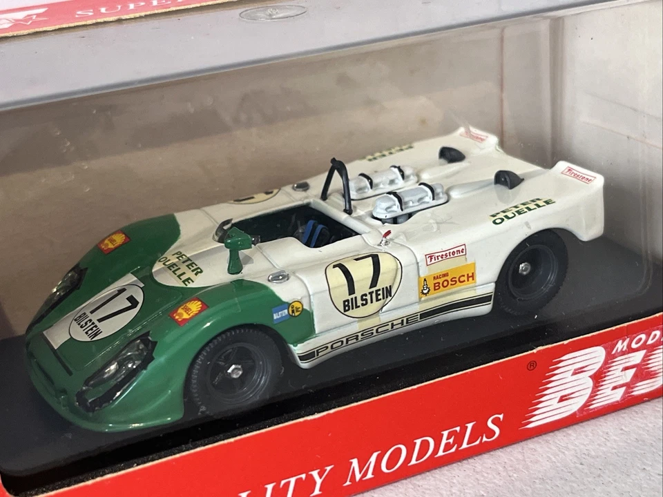 Best Models 1:43 9136 Porsche Flunder 908/2 #17 Diecast Model Sports Car Boxed - Image 3 of 4