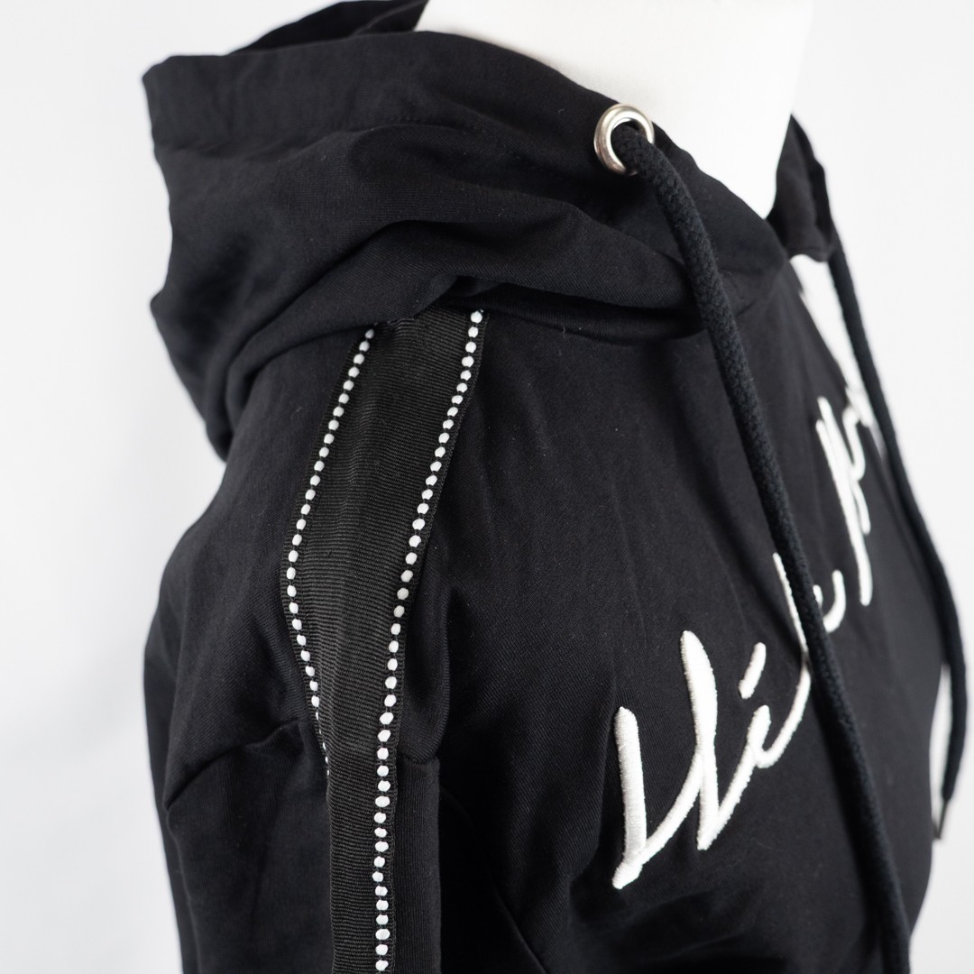 Hite Park Black Long Sleeve Size S Hoody Pre-Owned image 4