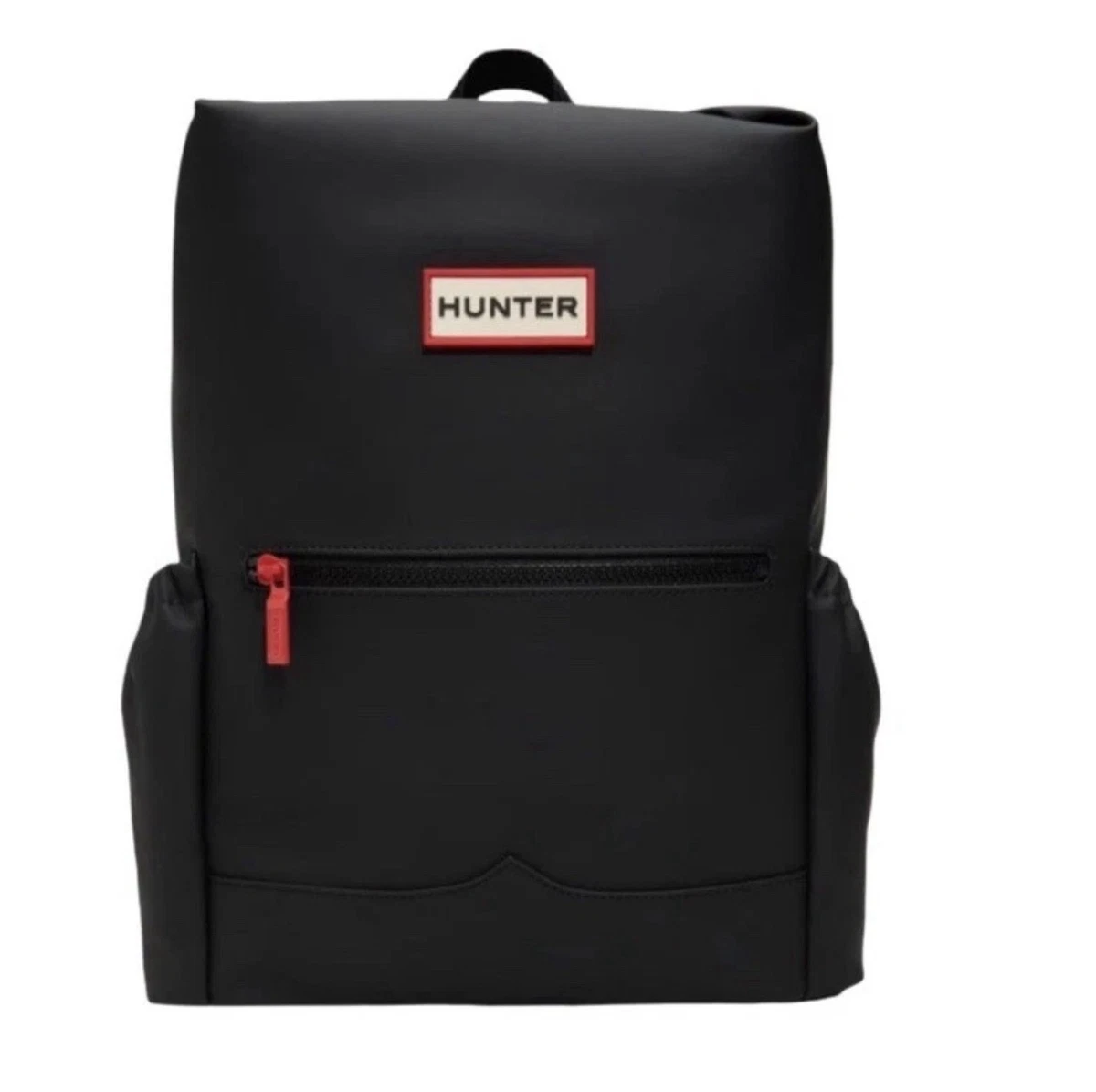 Hunter Original Nylon Backpack Red with Black Trim, NWT Alpinestars Red Hunter Backpack Mens Hunter Large Top Clip  main image 3