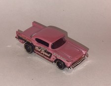 Hot Wheels Loose 57 Chevy Pink Version