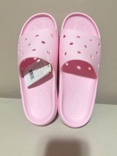 NEW Crocs Classic Slide V2 Comfort Sandals Quick Dry Pink M7/W9, M8/W10