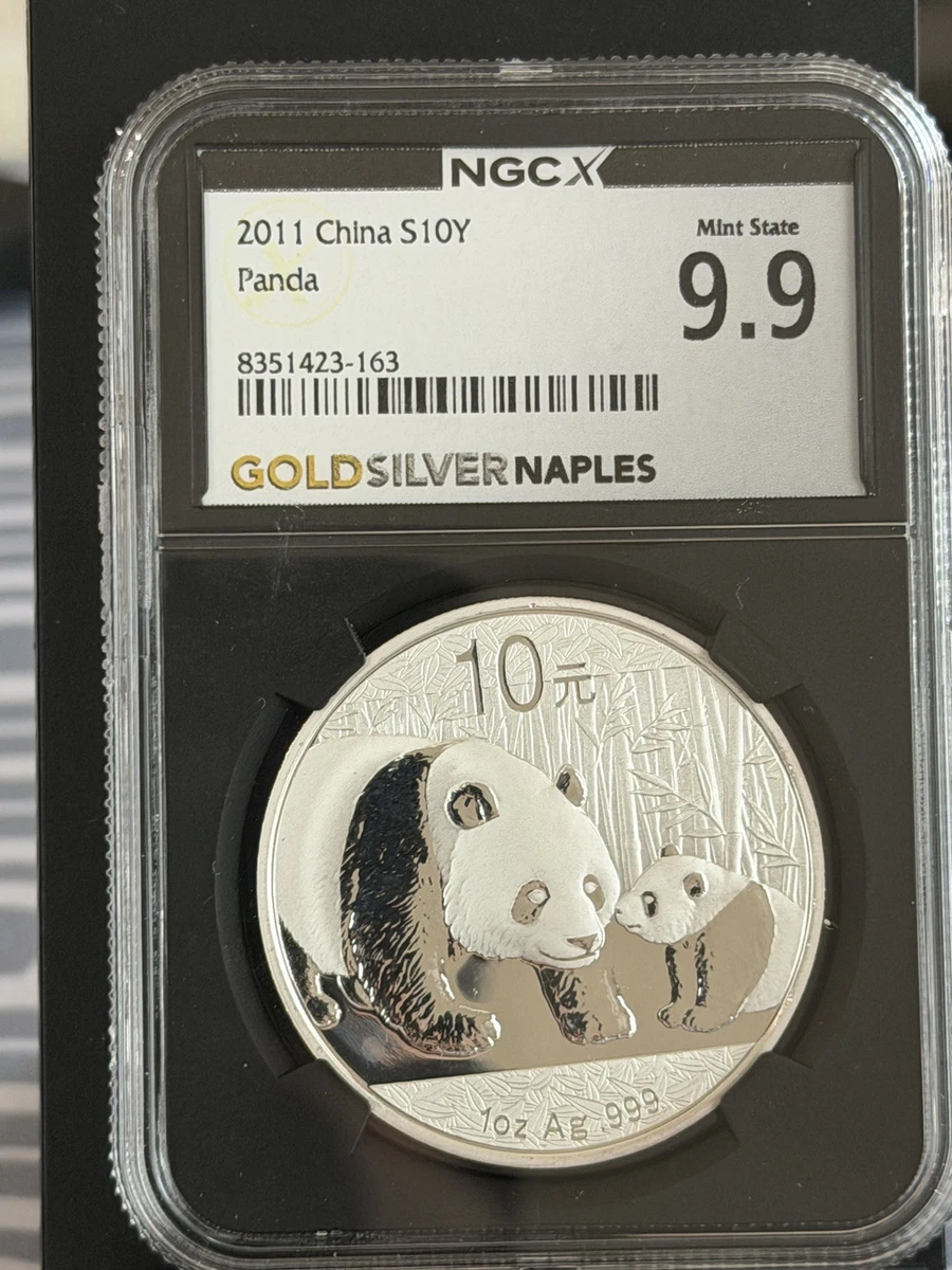 Chinese Panda MS 69 Graded 2011 Silver Bullion Coins for sale | eBay