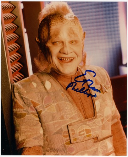 Ethan Phillips signiertes 10x8 Foto #2 Star Trek: Voyager (1995) ORIGINAL