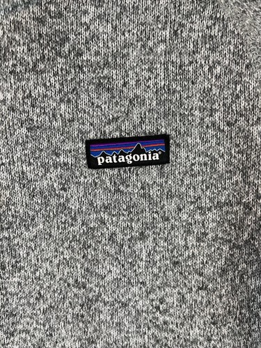 Patagonia Better Sweater Woman’s Medium Gray Full Zip Jacket Fleece Embroidered - Picture 6 of 13