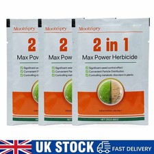 2 in 1 Max Power Herbicide Garden Weed Control Treatment For External Use Only!