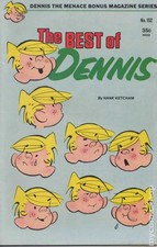 Dennis the Menace Bonus Magazine Series #152 FN 1976 Stock Image