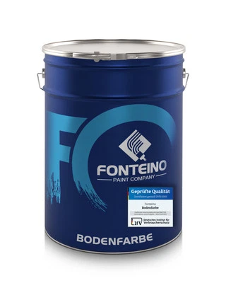 FONTEINO Betonfarbe Beton Bodenfarbe Bodenbeschichtung Farbe Estrich Putz 0,75-20L