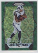 2017 Panini Prizm Rookies Green Scope Prizm 42/99 Josh Reynolds #265 3n1
