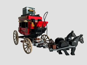 LEGO 79108 Lone Ranger Stagecoach Escape 2013 Retired Complete w Minifigs Manual