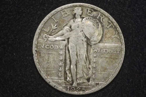1925 Standing Liberty Quarter, Full Date, Very Fine