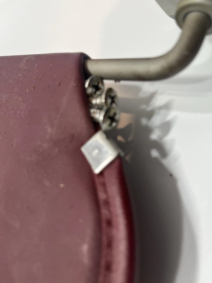 81-93 Dodge D150 D250 D350 Ramcharger par de parasoles OEM vinilo granate Foto 3 de 4