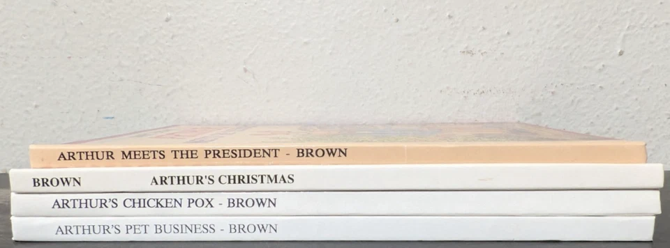 Arthur Books 4 Lot Vintage Hardcover Children's Picture Books Set by Marc Brown - Image 2 of 3