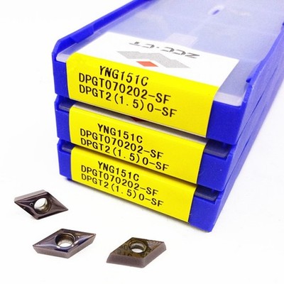 10pcs DPGT070202-SF YNG151C ZCC.CT Tools CNC blade Carbide Inserts Original