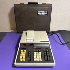 Hewlett-Packard Model 46 With Hard Case/ Accessories. Tested/ Works Beautiful.