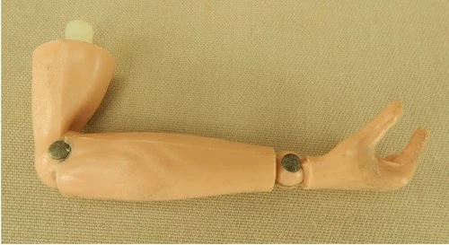 Vintage 1970 Hasbro GI Joe AT Figure Right Elbow Forearm Hand Arm C6
