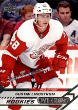 Gustav Lindstrom 2020-21 Upper Deck Overtime RC #45 Detroit Red Wings