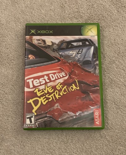 Test Drive Eve Of Destruction (Microsoft Xbox, 2004) CIB *Tested, Working* - Picture 1 of 4