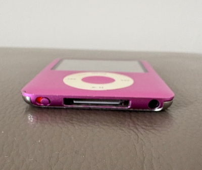 iPod Nano 3rd Gen 8gb Pink (A1236) Bundle w/ Charger - TESTED GOOD