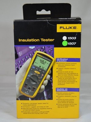 Fluke 1507 Insulation Tester/ Handheld Insulation Resistance Meter - BRAND NEW!
