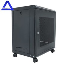 12U Wall Mount Server 12U Network Cabinet Rack Vented Enclosure 15.5''Deep