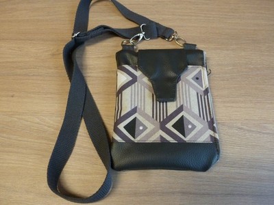 Stylische Damenhandtasche Schultertasche Handmade
