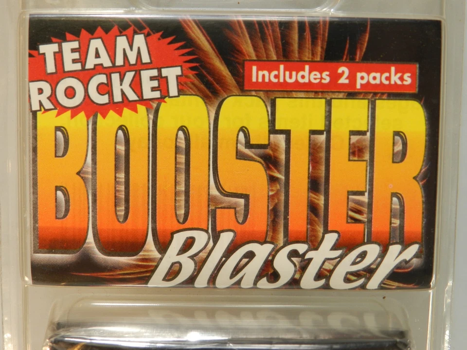Vintage 1999 Pokémon Team Rocket Booster Blaster 2 PK Sealed  Rare Beckett - Image 2 of 4
