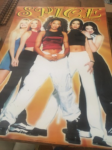Vintage Spice Girls Poster 21 x 34 90er - Bild 1 von 4