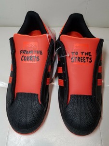 adidas superstar laceless orange