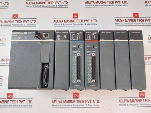 Koyo D4-450DC-1 CPU Direct Logic 405 Remote I/O Master Controller 24vdc - Picture 1 of 10