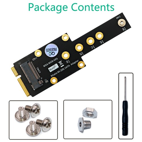 New For M.2 NGFF NVME M-key/B Key SSD to Mini PCI-E Adapter Card M.2 B/M Key SSD - 第 1/8 張圖片