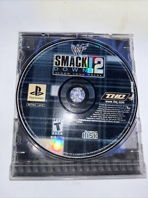 Jeu PS1 Smackdown 2 - Version Complète Pour PlayStation 1 En Bon état