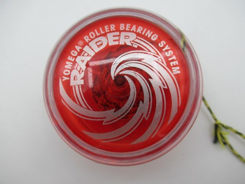 Vintage Yomega Roller Bearing System Raider Red Yo Yo "Look" - Afbeelding 2 van 4