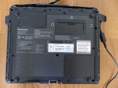 ¡¡CF-19 MK6!! Panasonic CF-191JYCX1M, i5 2,6 GHz, 4 GB, 500 GB + GPS + teclado de goma - Imagen 11 de 12