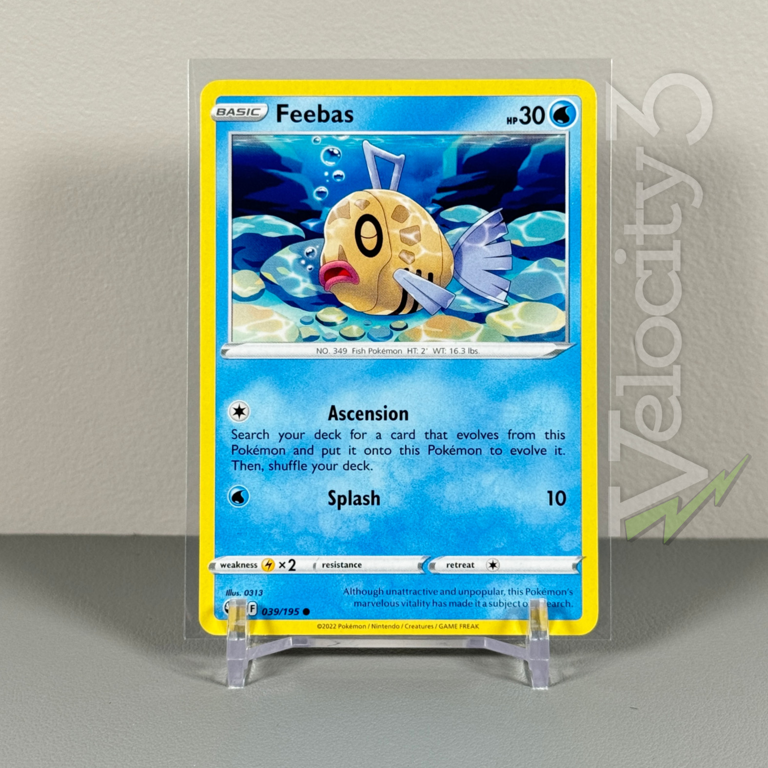 Pokemon TCG Card: FEEBAS 39/195 | Common | Silver Tempest | NM/Mint