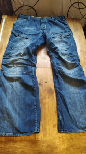 G-Star Storm Elwood Loose W38/L34 Jeans Hose Raw D984 - Picture 1 of 9