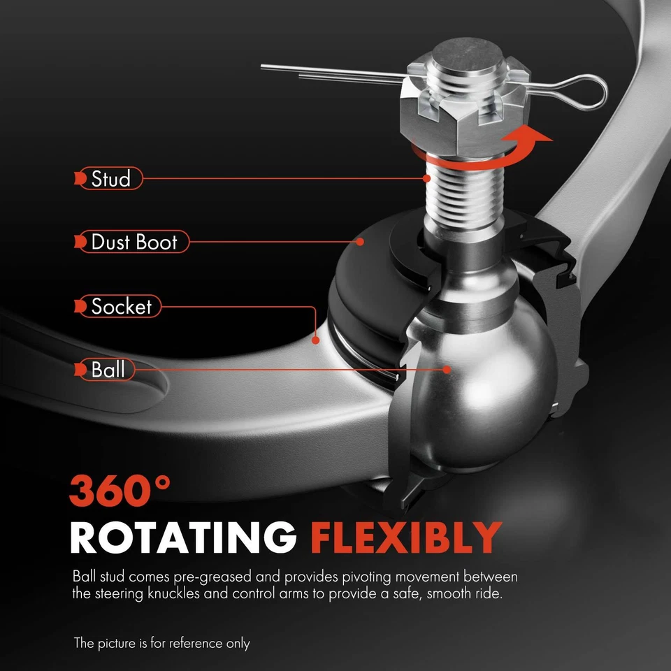 2x Brazo de control superior delantero con rótula para Infiniti FX35 09-12 FX37 FX50 QX70 Foto 3 de 4