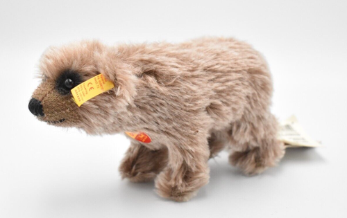 Steiff Grizzly Mohair Teddy Bear 031229 – Retired Collectible, Tagged