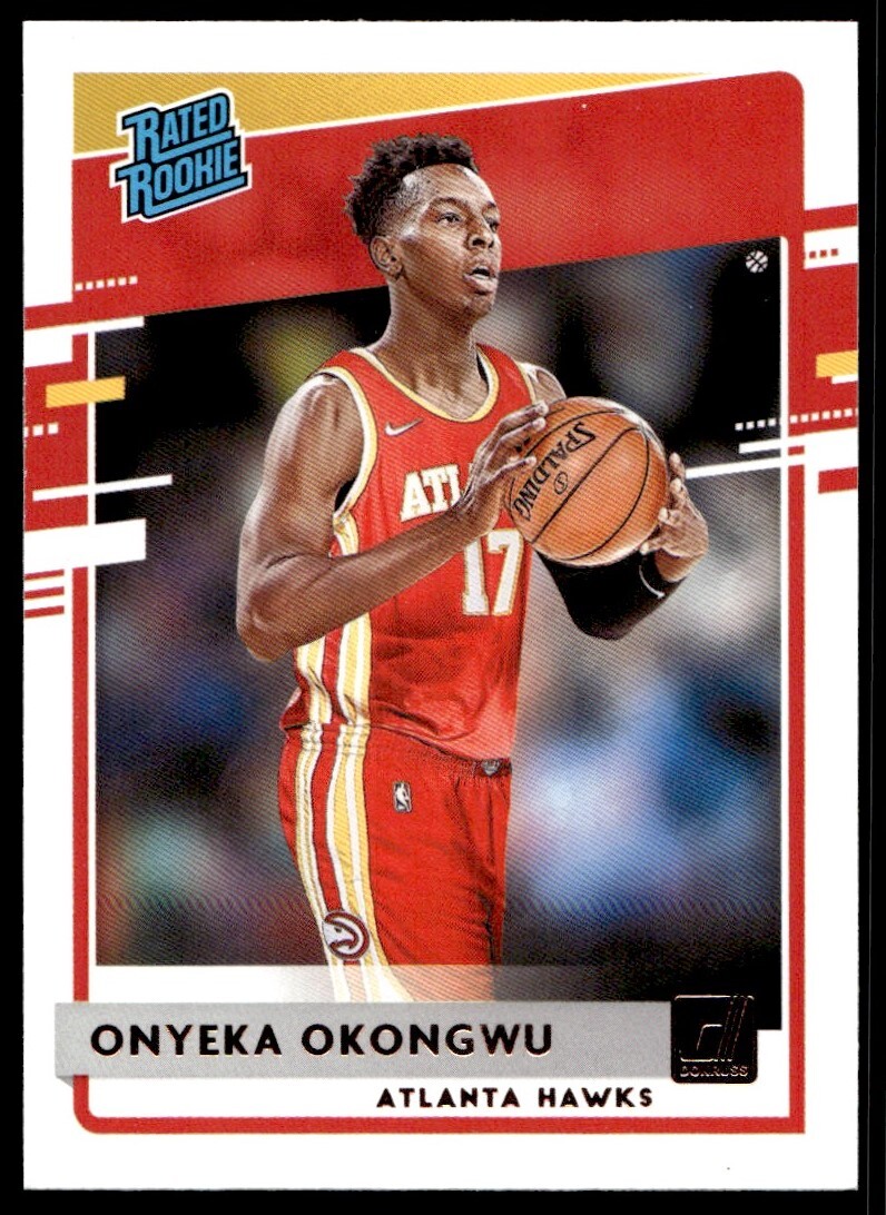 2020-21 Donruss Onyeka Okongwu Rookie Atlanta Hawks #228