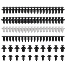 100PCS Car Body Trim Retainer Fastener Clips Push Pin Fender Plastic Bumper Tool
